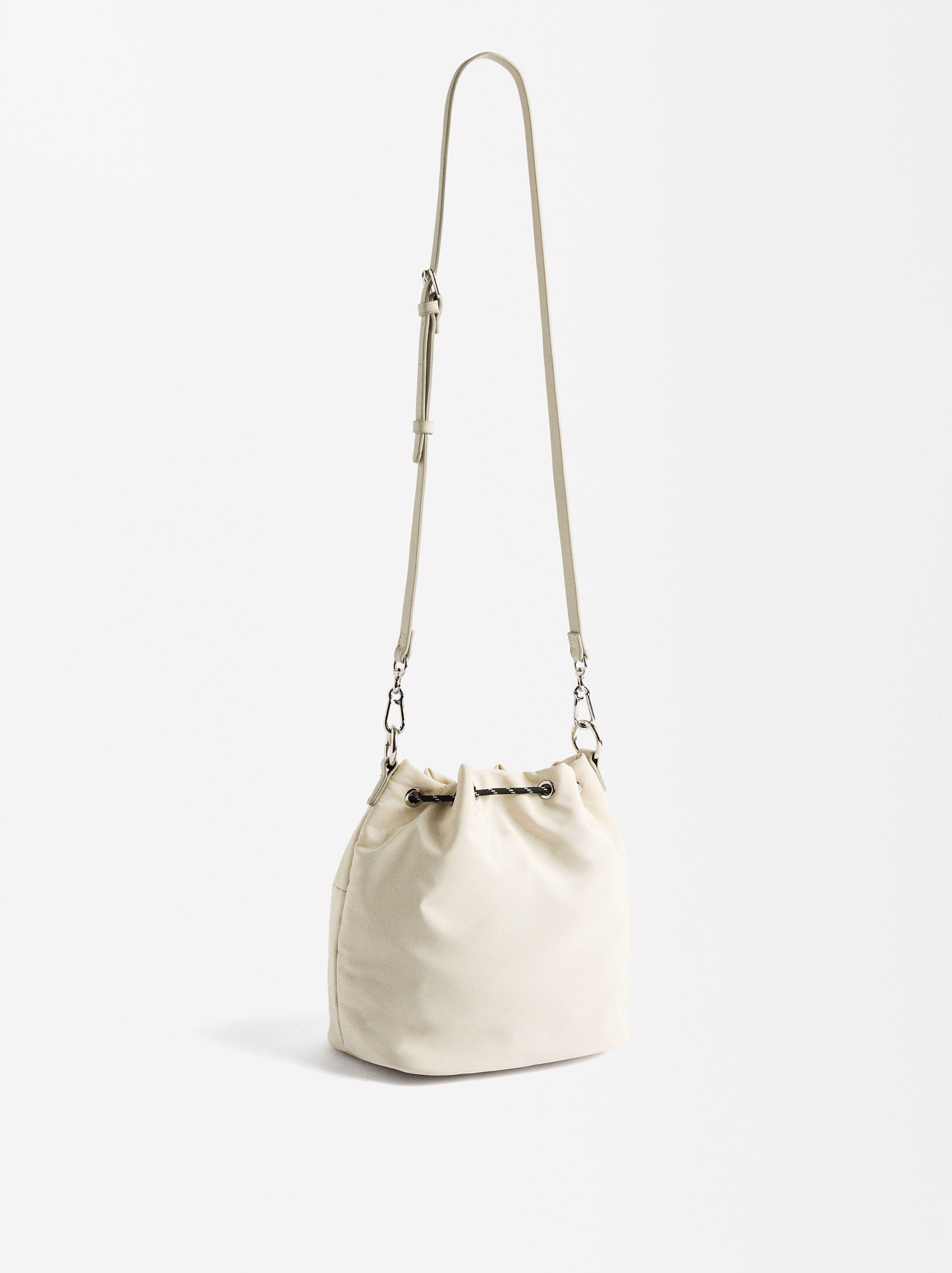 Bolso de hombro de nylon M image number 2.0
