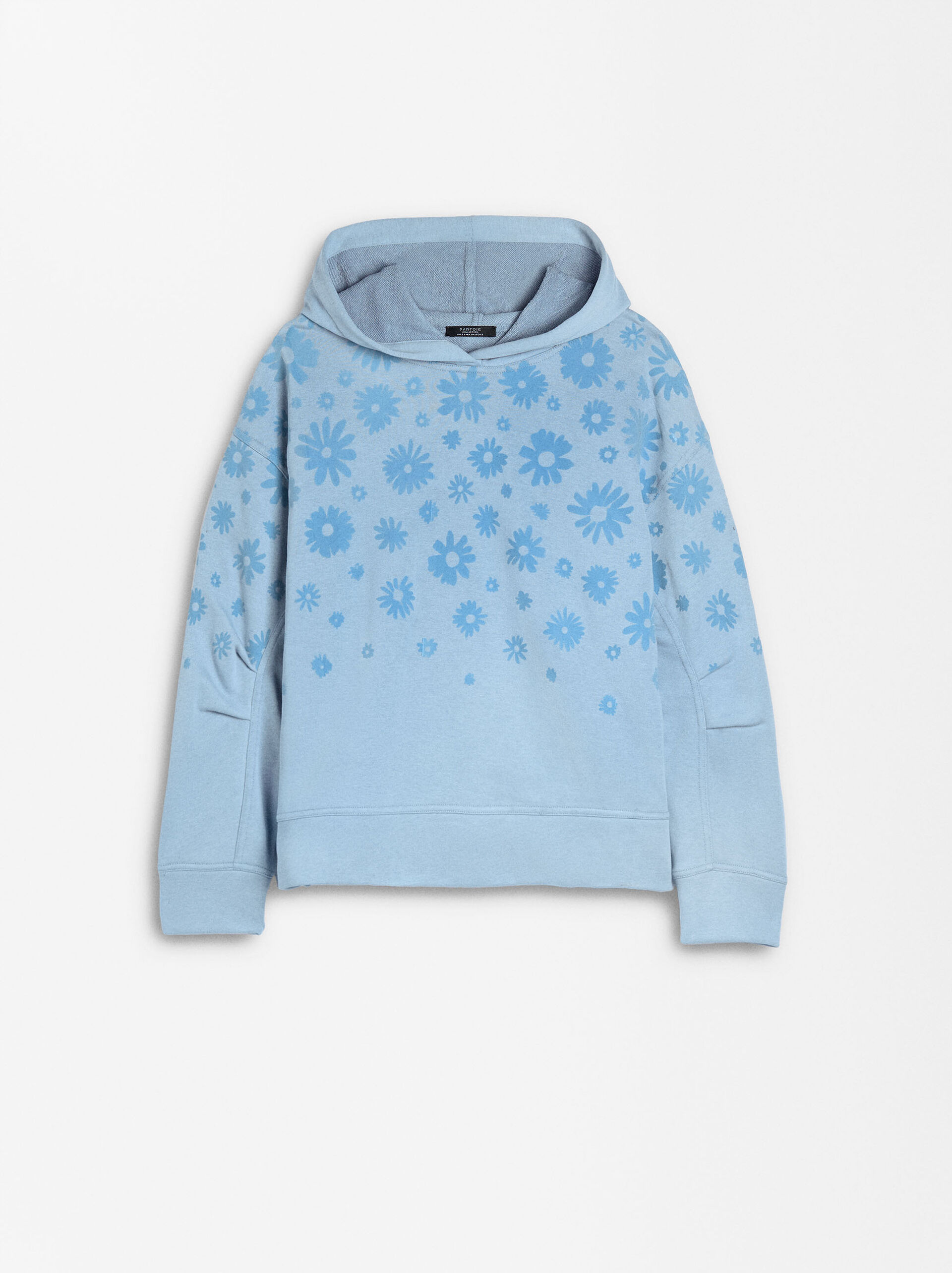 Floral printed sweatshirt image number 4.0