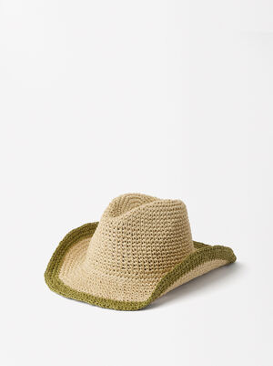 Straw-Effect Hat image number 3.0