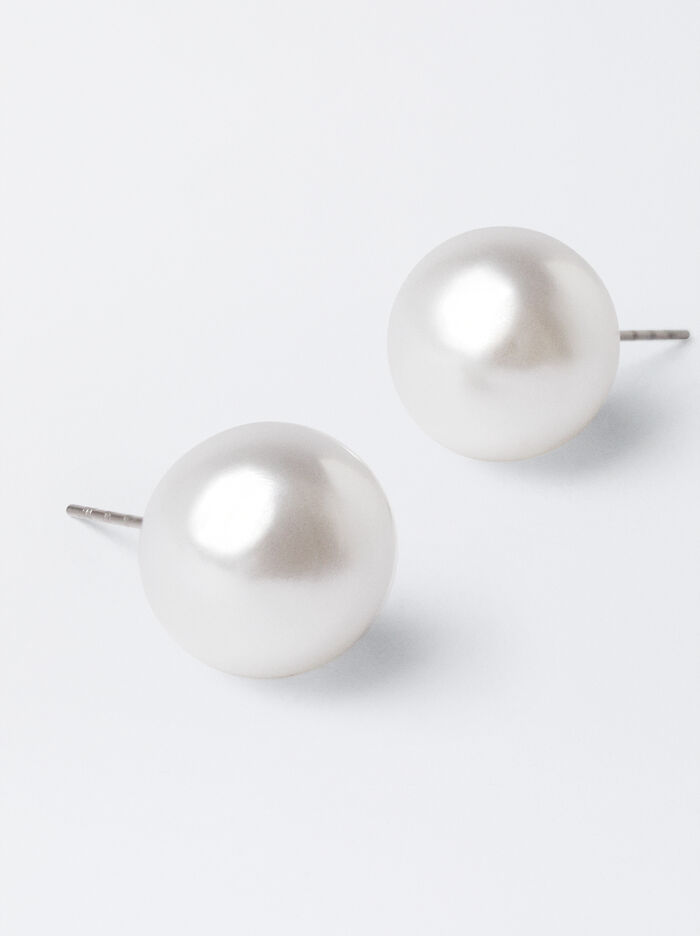 Earrings With Pearls image number 2.0