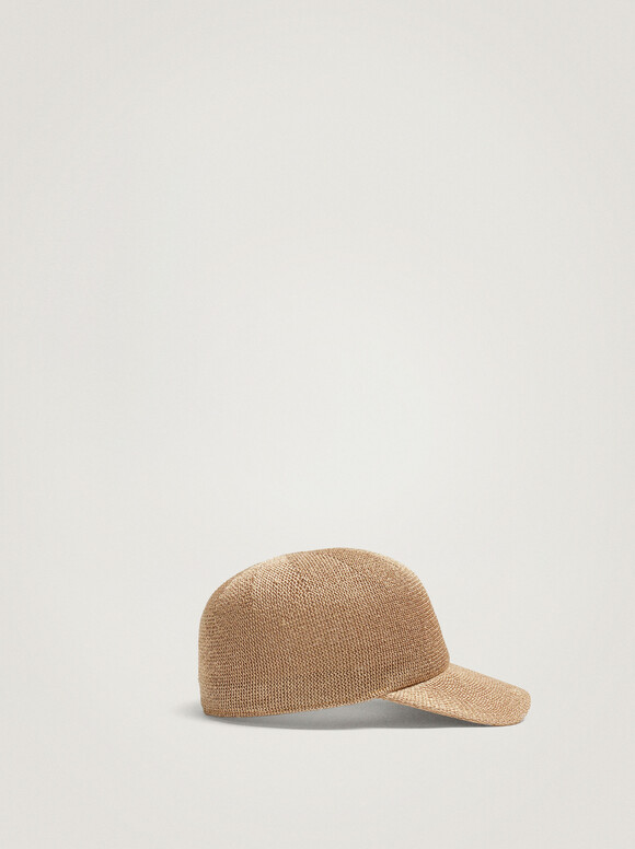 Casquette En Maille, Marron Clair, hi-res