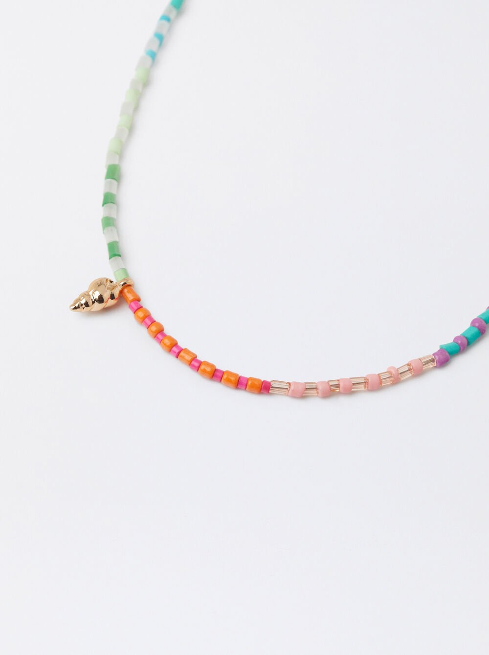 Multicoloured Necklace With Beads