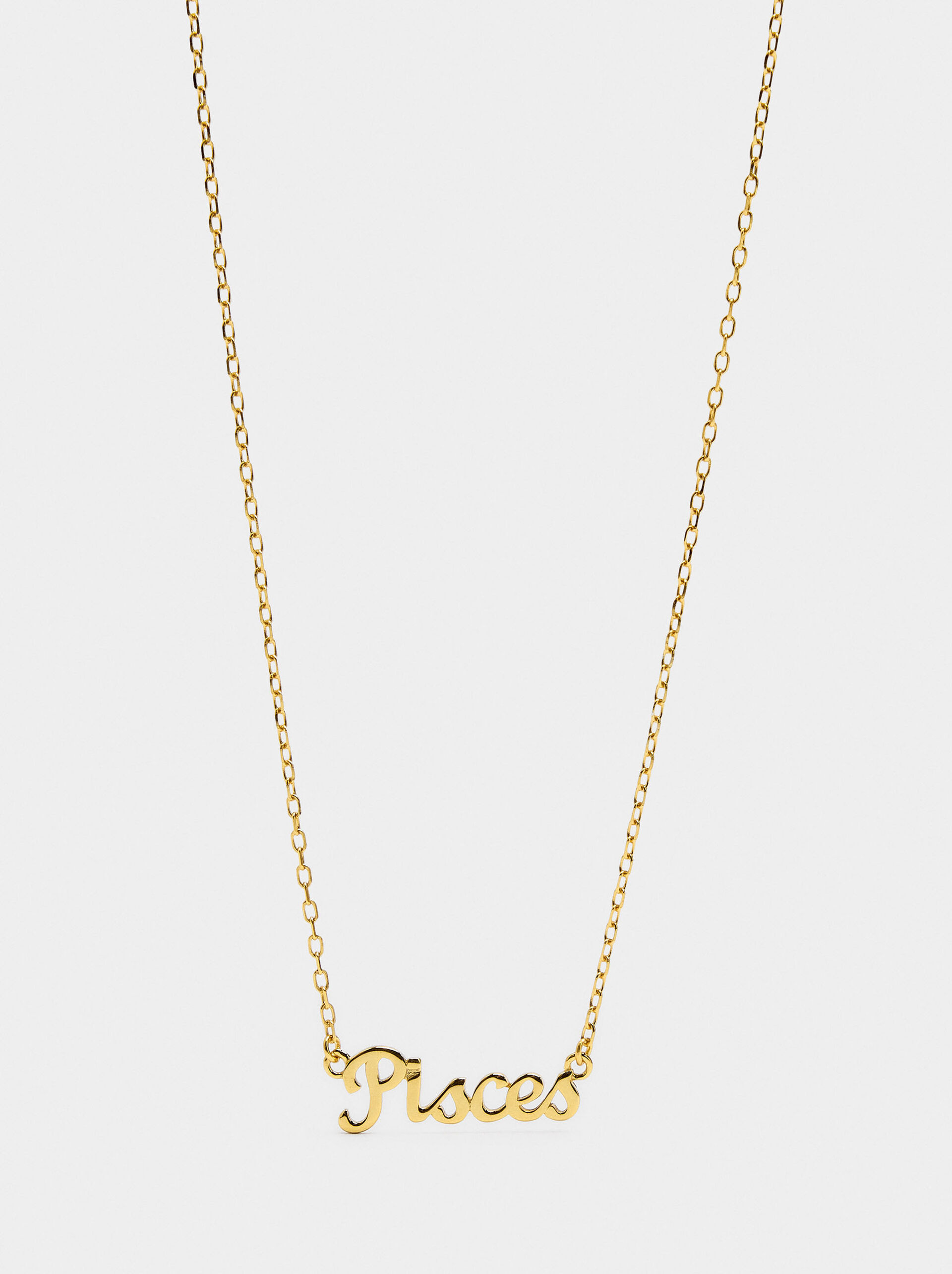 Necklace with zodiac sign ARIES - 925 sterling silver image number 0.0