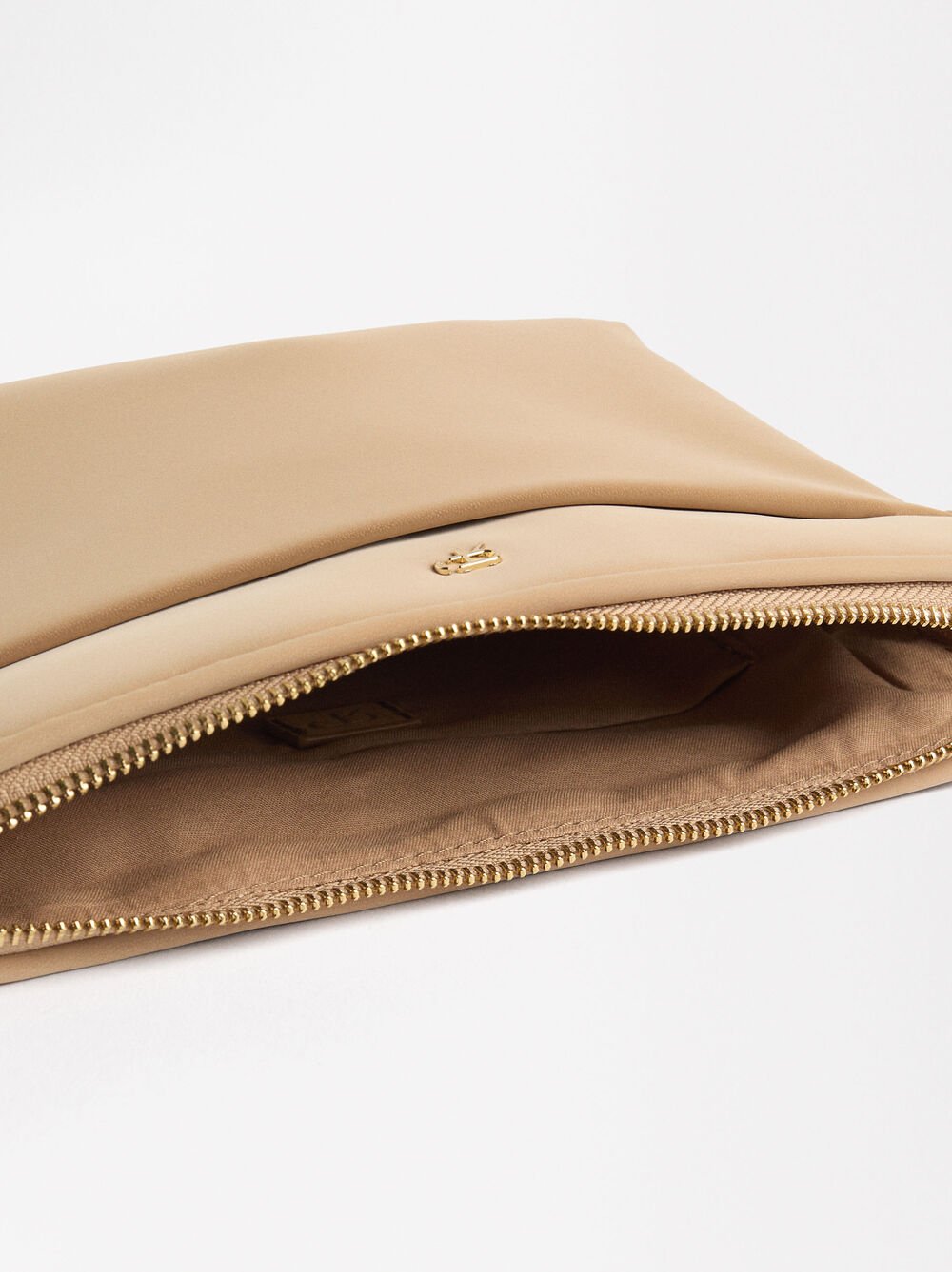 Soft texture crossbody bag