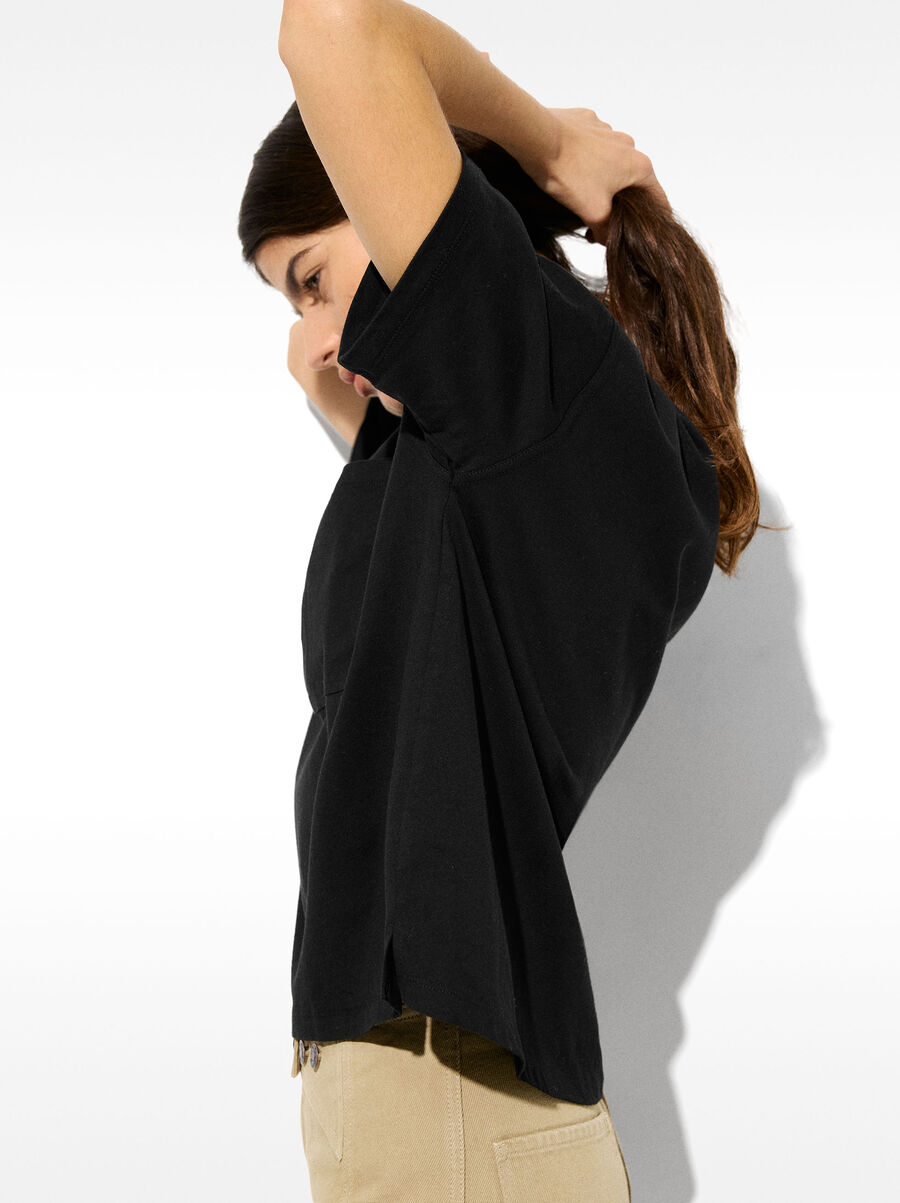 Cotton t-shirt with pocket