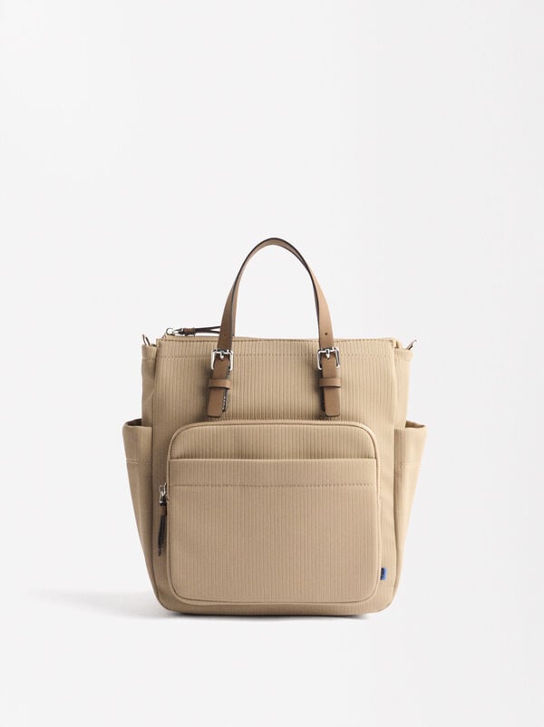 Backpack with Multifunction Straps 
