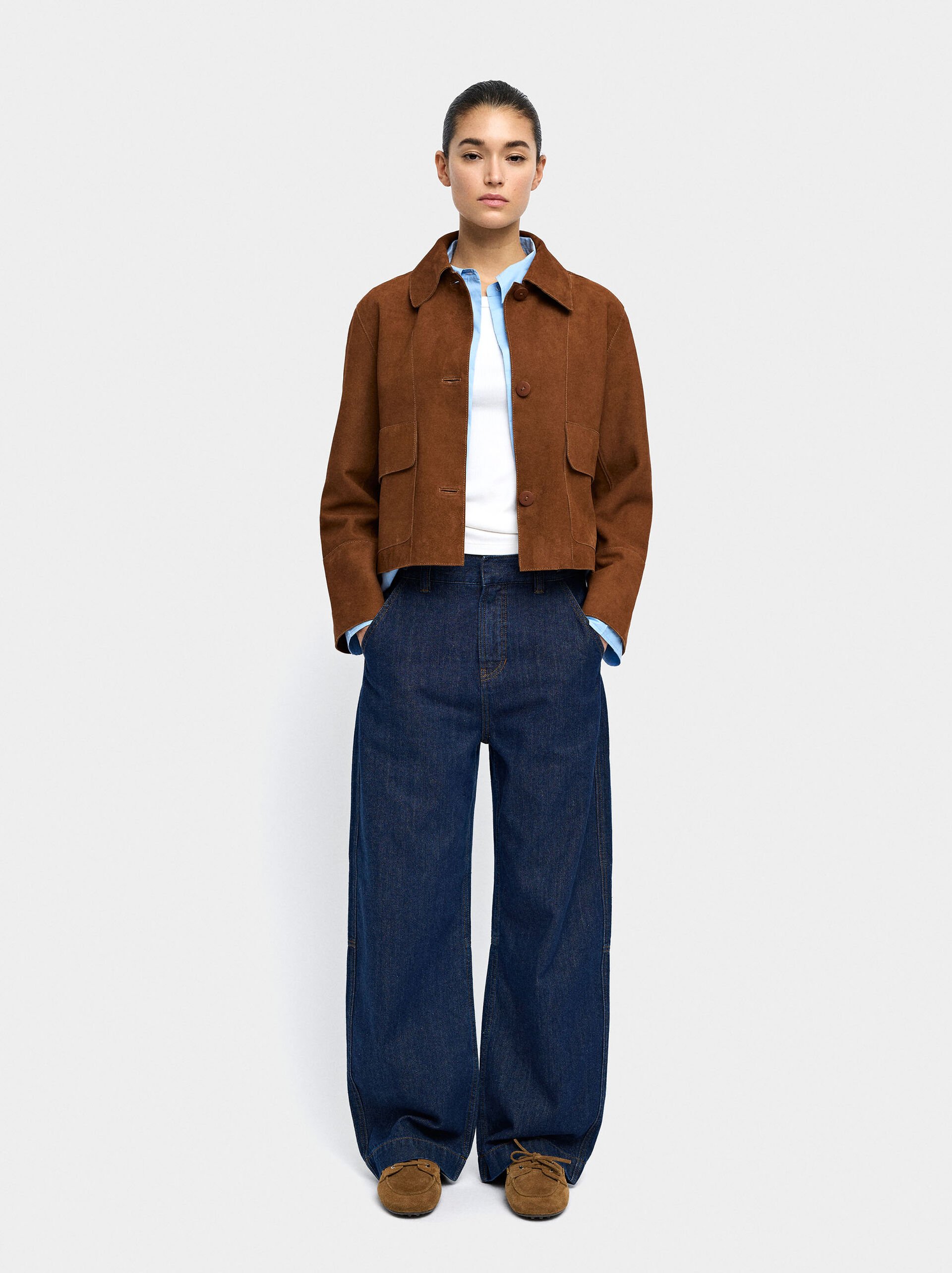 Gerade Denim-Hose image number 0.0