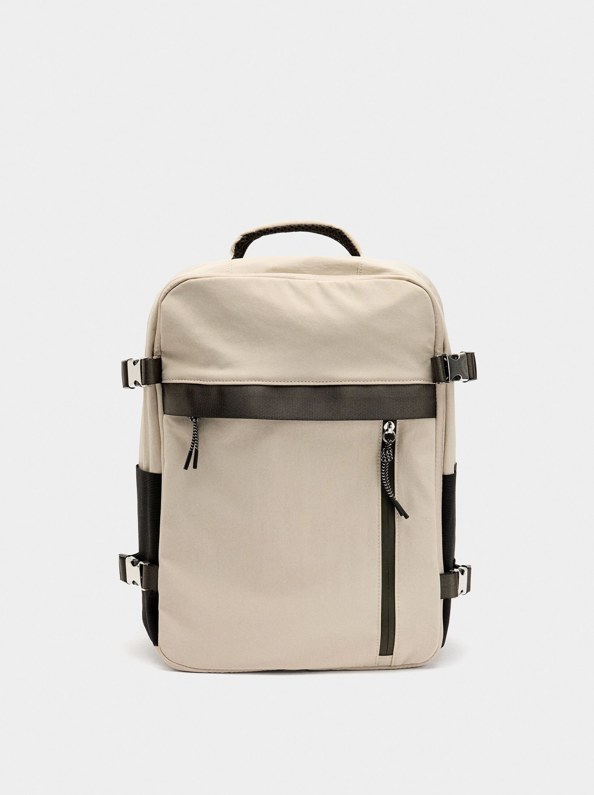 Erweiterbarer Nylon-Kabinenrucksack image number 0.0