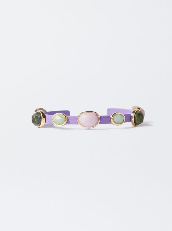 Bracelet With Stones, Green, hi-res