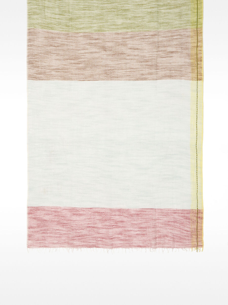 Pashmina aus Baumwolle mit Fransen
