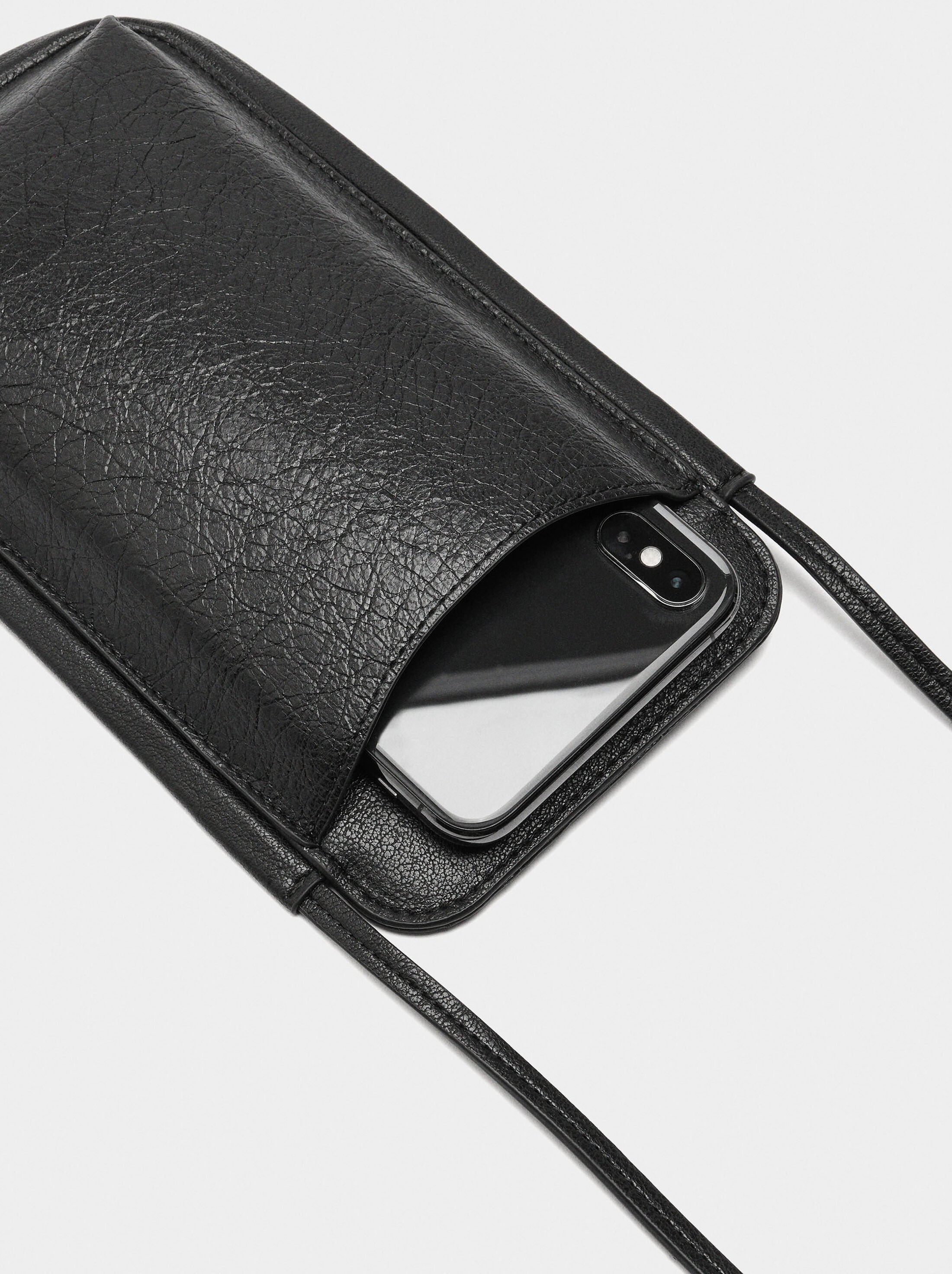 Bossa per a mòbil amb efecte clivellat image number 1.0