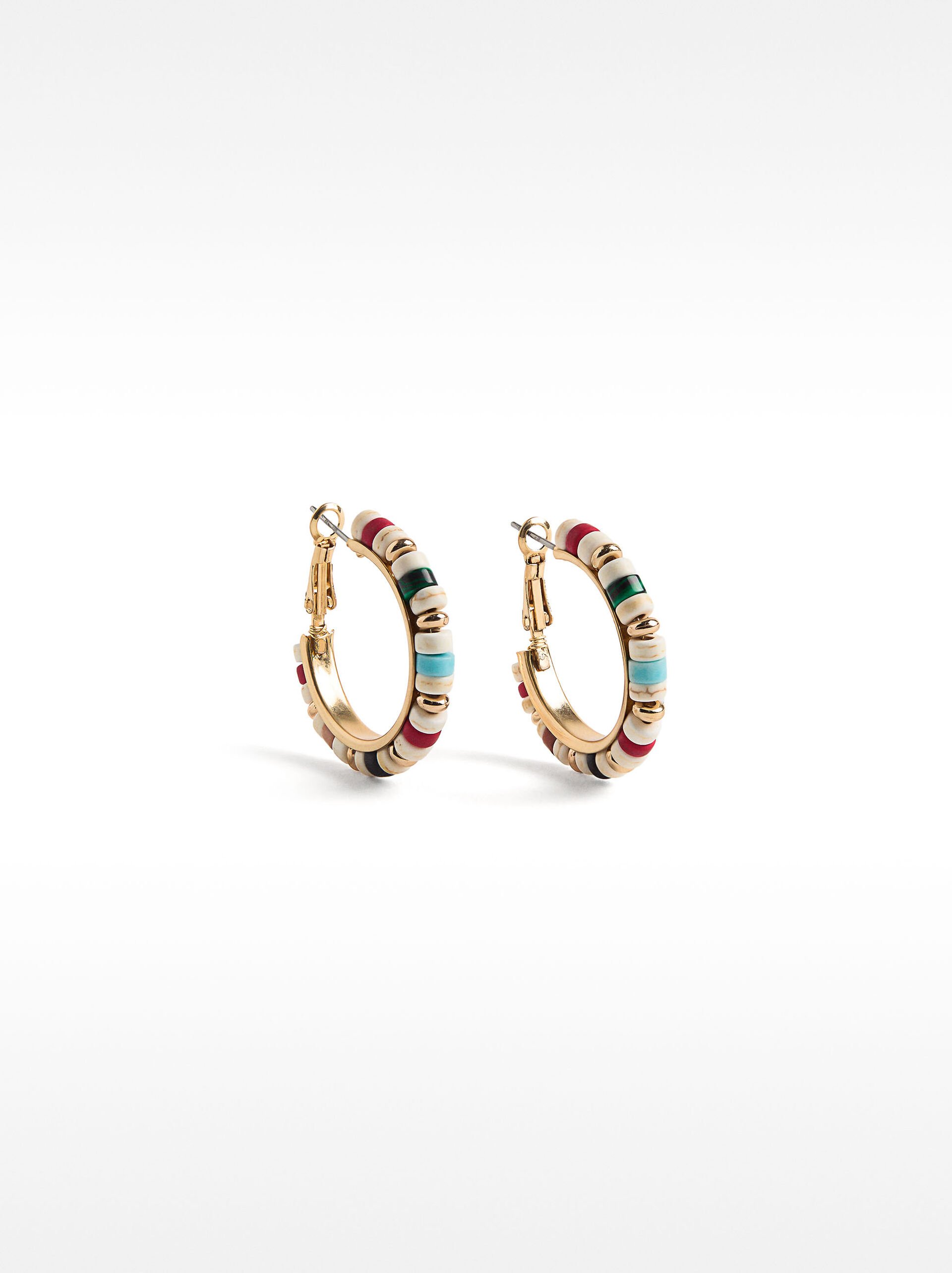 Aros con piedras image number 0.0