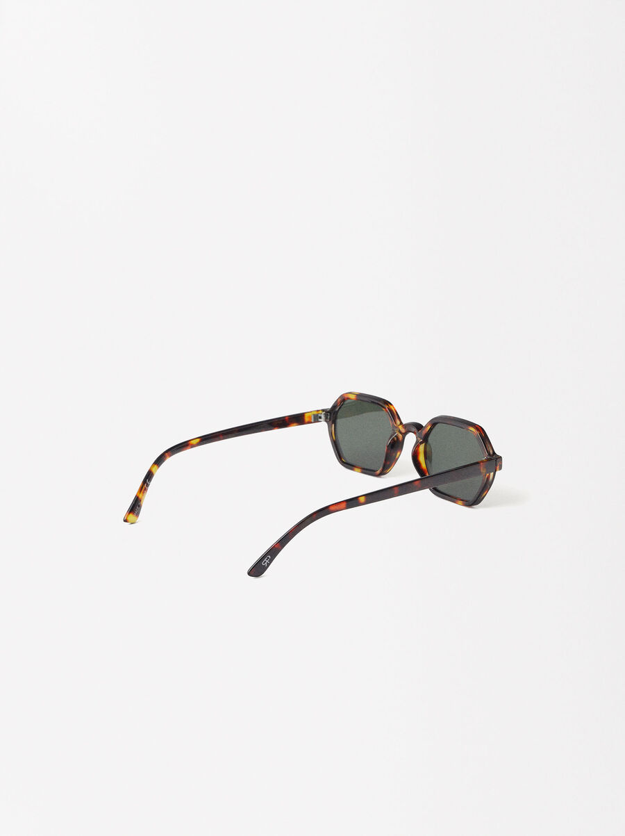 Hexagonal sunglasses