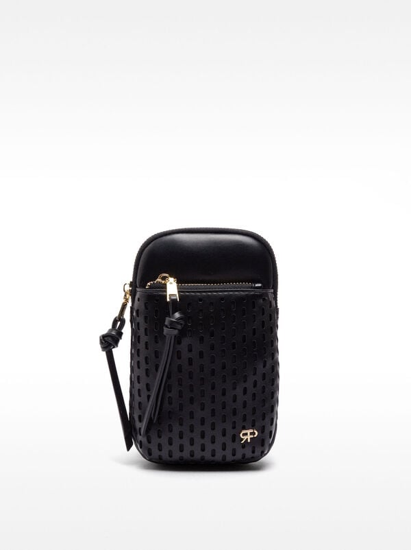 Bag for mobile with perforations