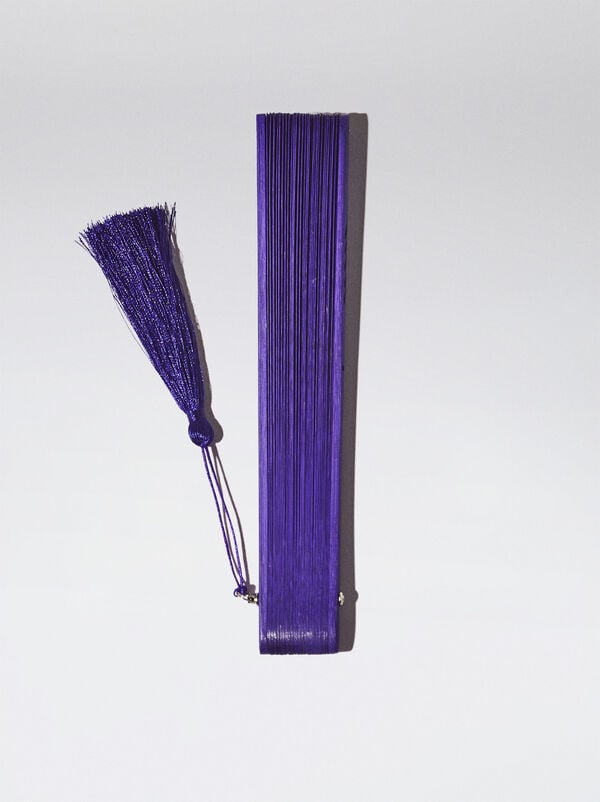 Bamboo perforated fan