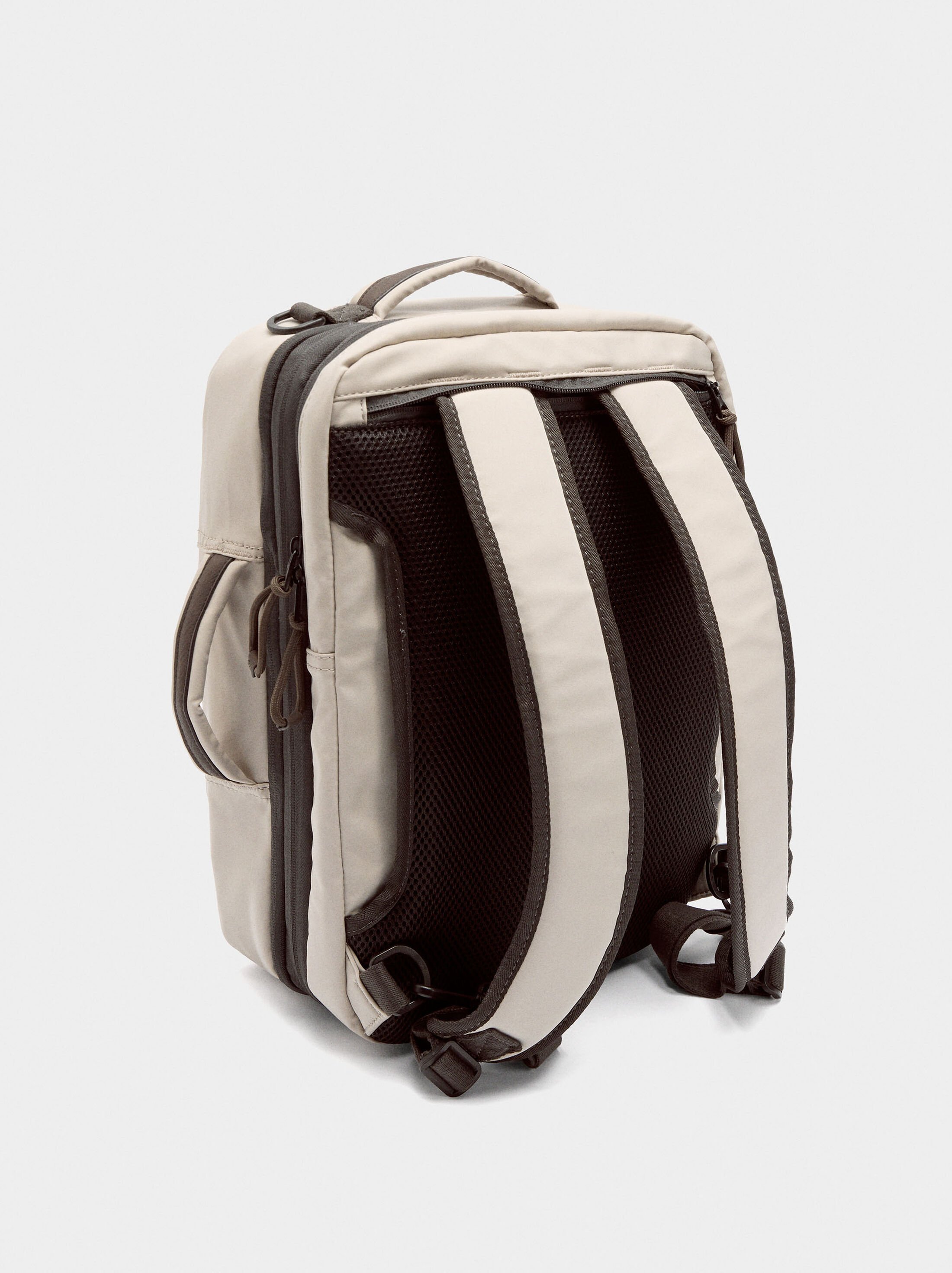 Cabin backpack with nylon image number 2.0