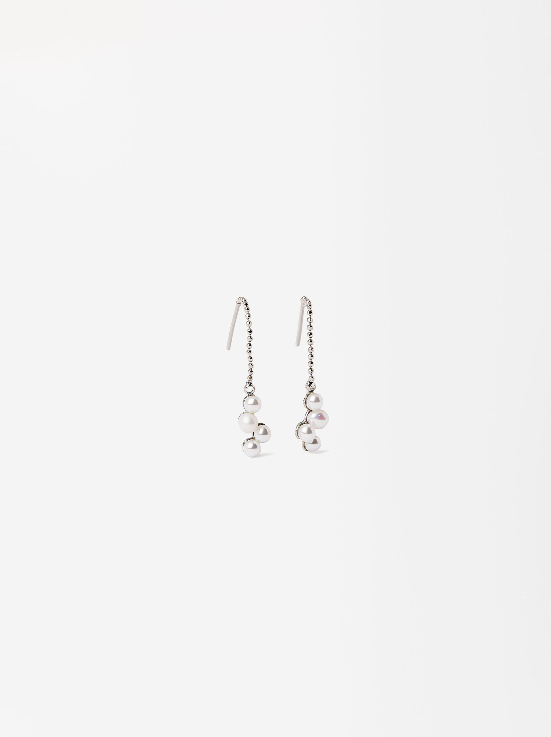 Earrings with pearls image number 2.0