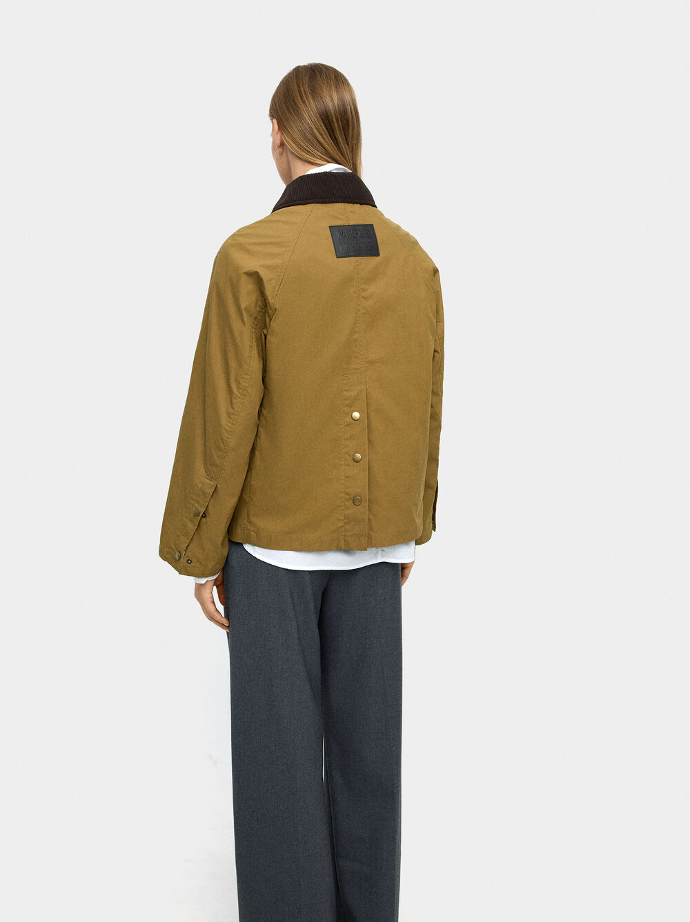 Cotton jacket with vest