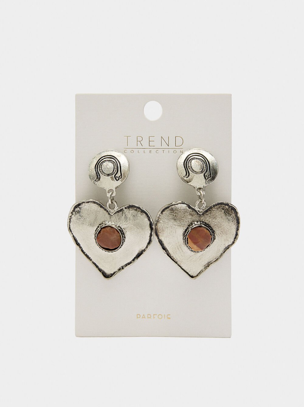 Maxi heart earrings