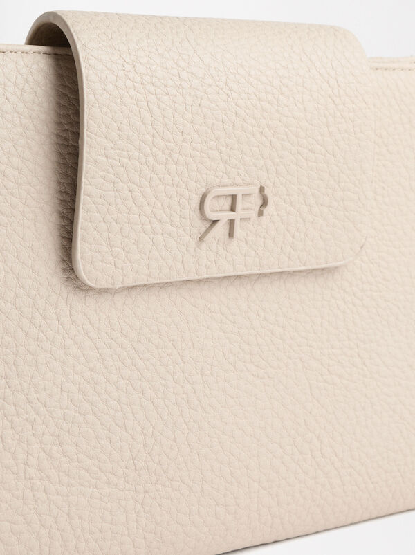 Textured crossbody bag