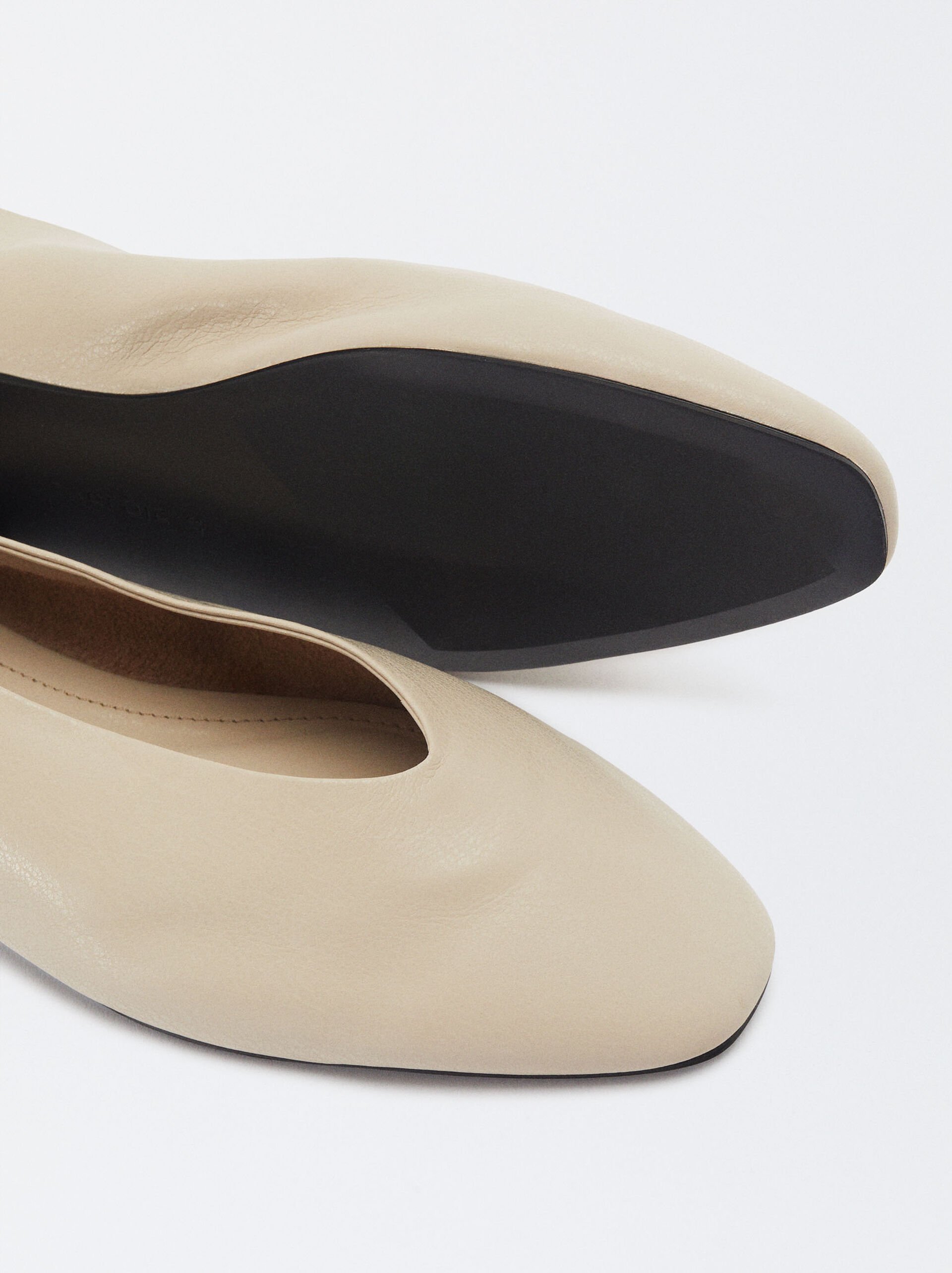 Leather Ballerinas image number 5.0