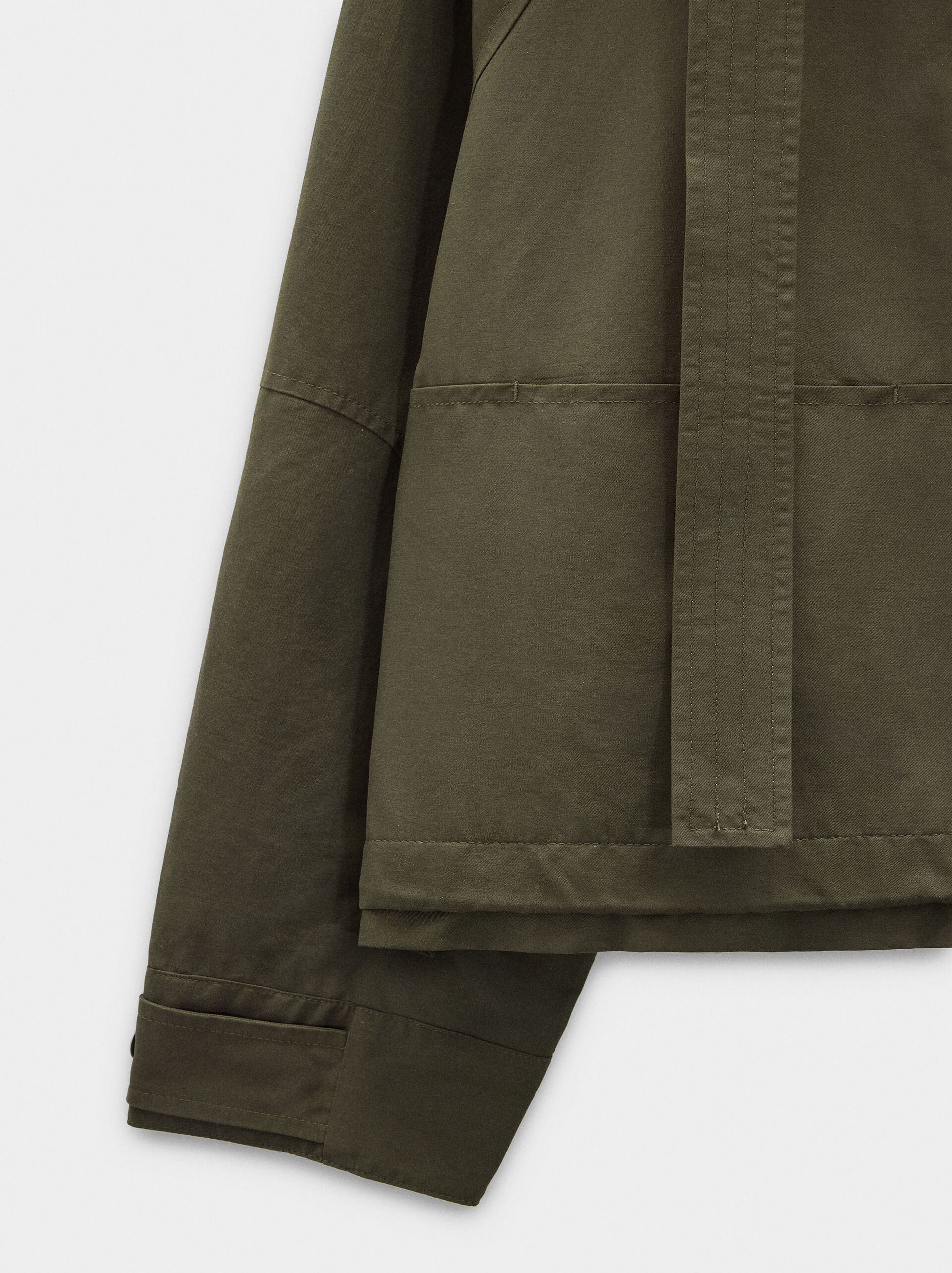 Light parka with hood image number 6.0