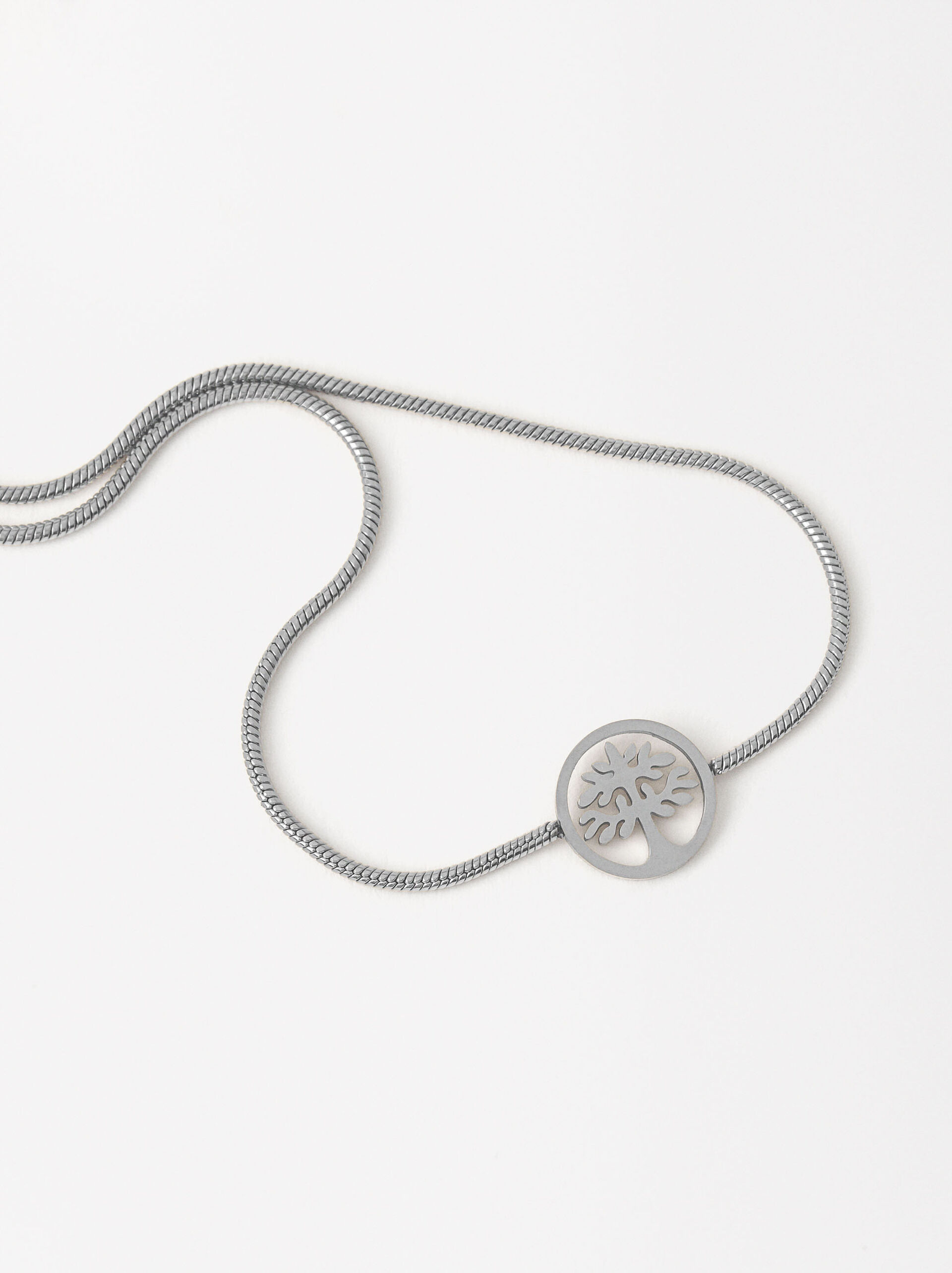 Pulseira ajustável árvore - aço inoxidável  image number 2.0