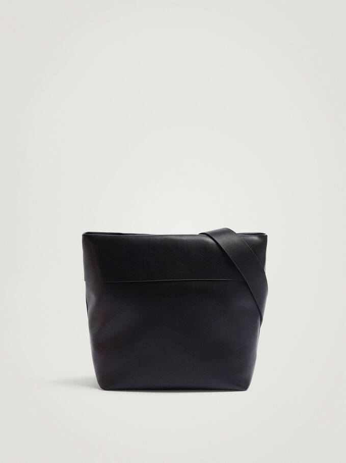 Everyday Shoulder Bag, Black, hi-res