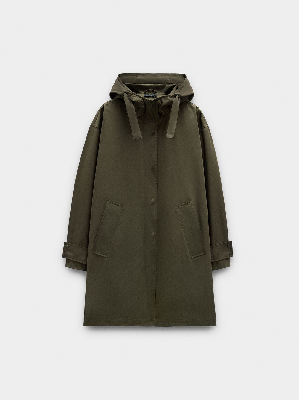 Parka con capucha