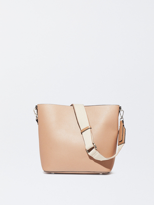 Personalized Shoulder Bag, Camel, hi-res