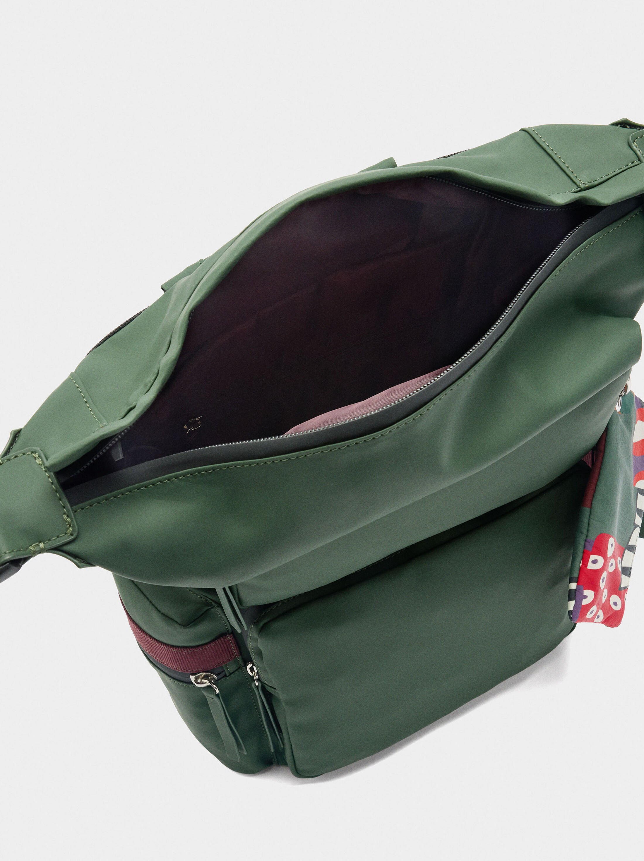 Cabin backpack with soft texture image number 4.0