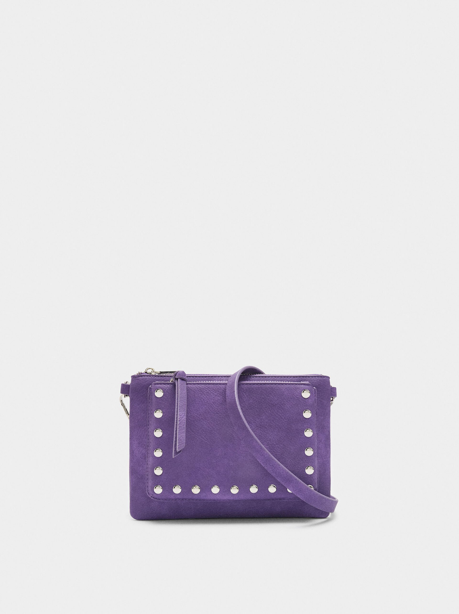 Crossbody bag with studs image number 0.0