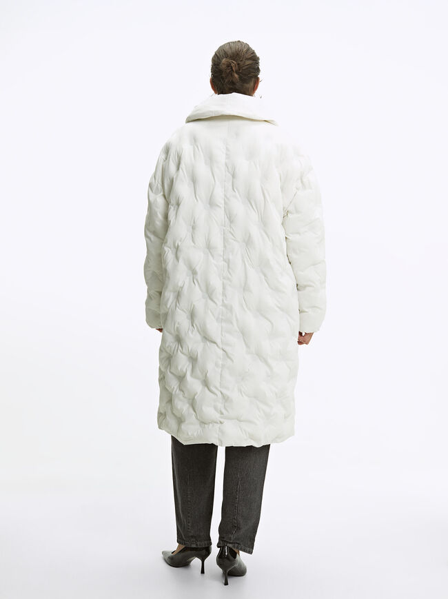 Online Exclusive - Long Padded Coat image number 4.0