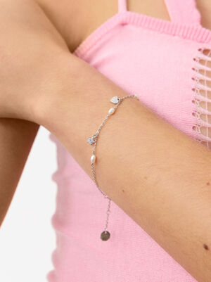 Armband Aus 925er Silber Mit Perle image number 1.0