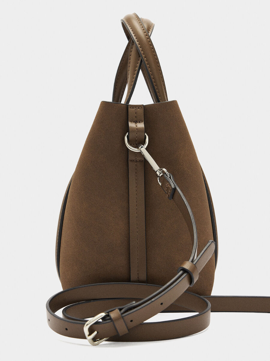 Bolso tote con bandolera S