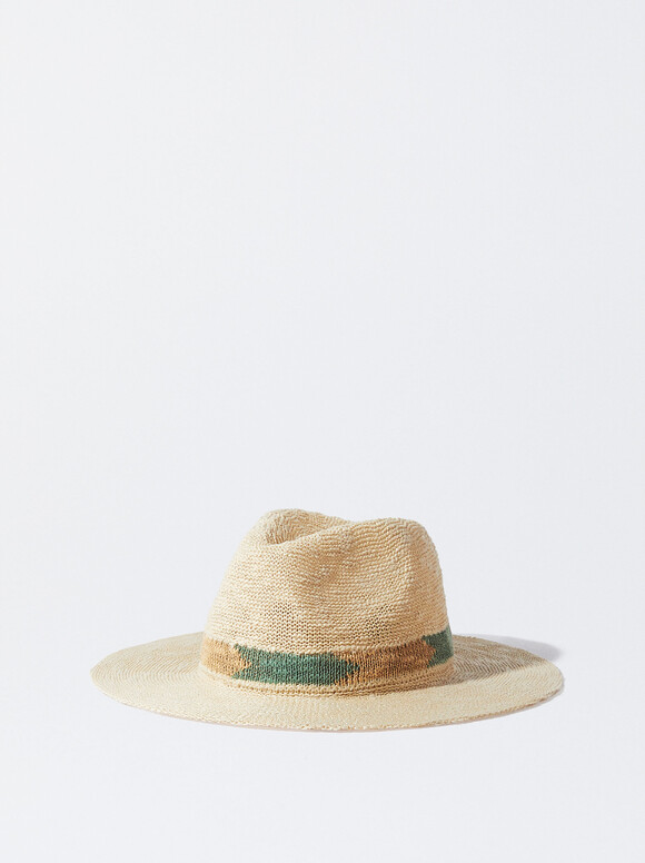 Knit Hat, Ecru, hi-res