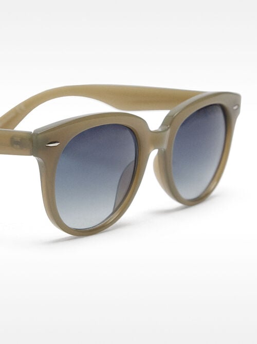 Lunettes de soleil rondes