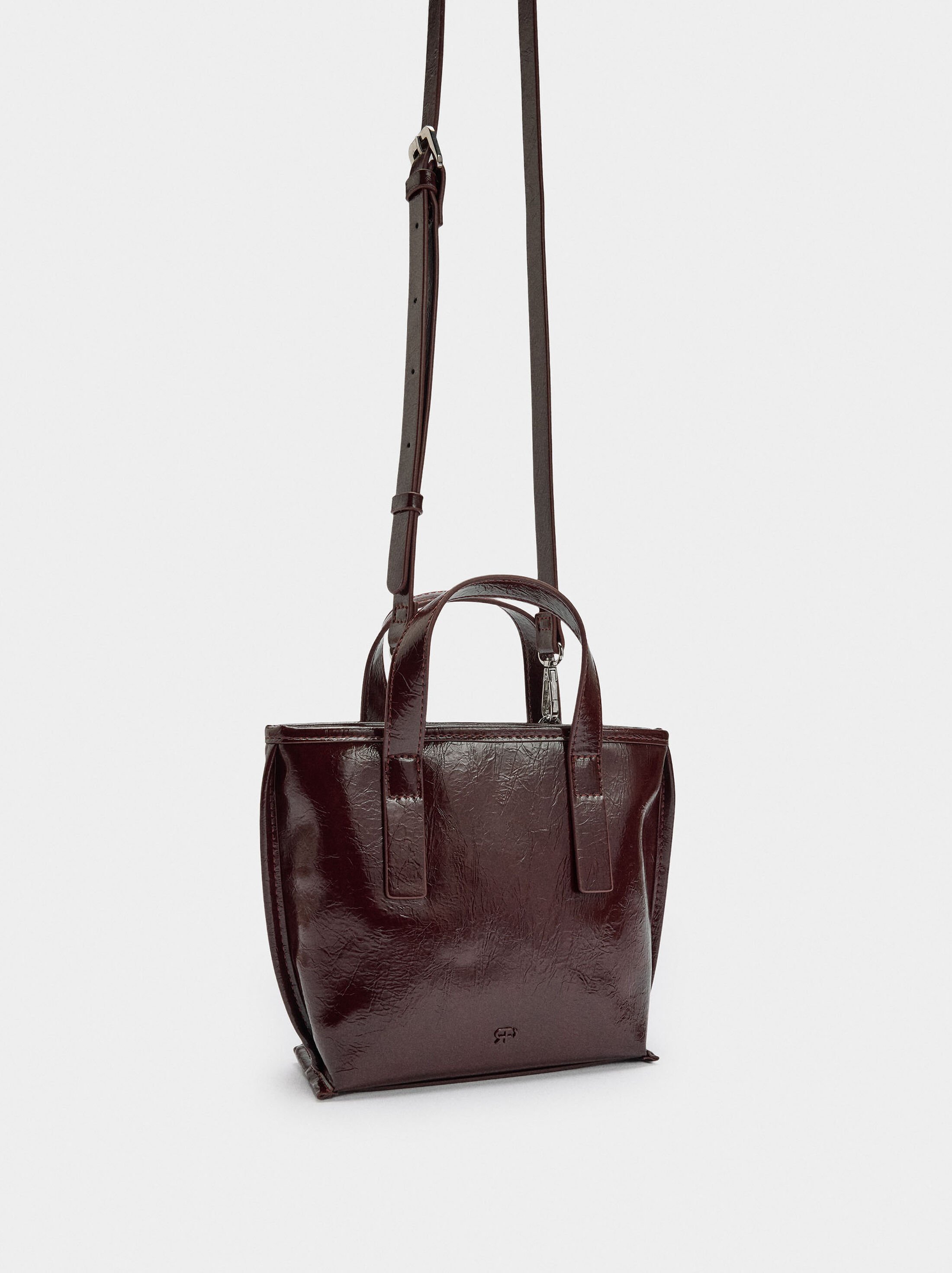 Tote bag with crossbody strap image number 2.0