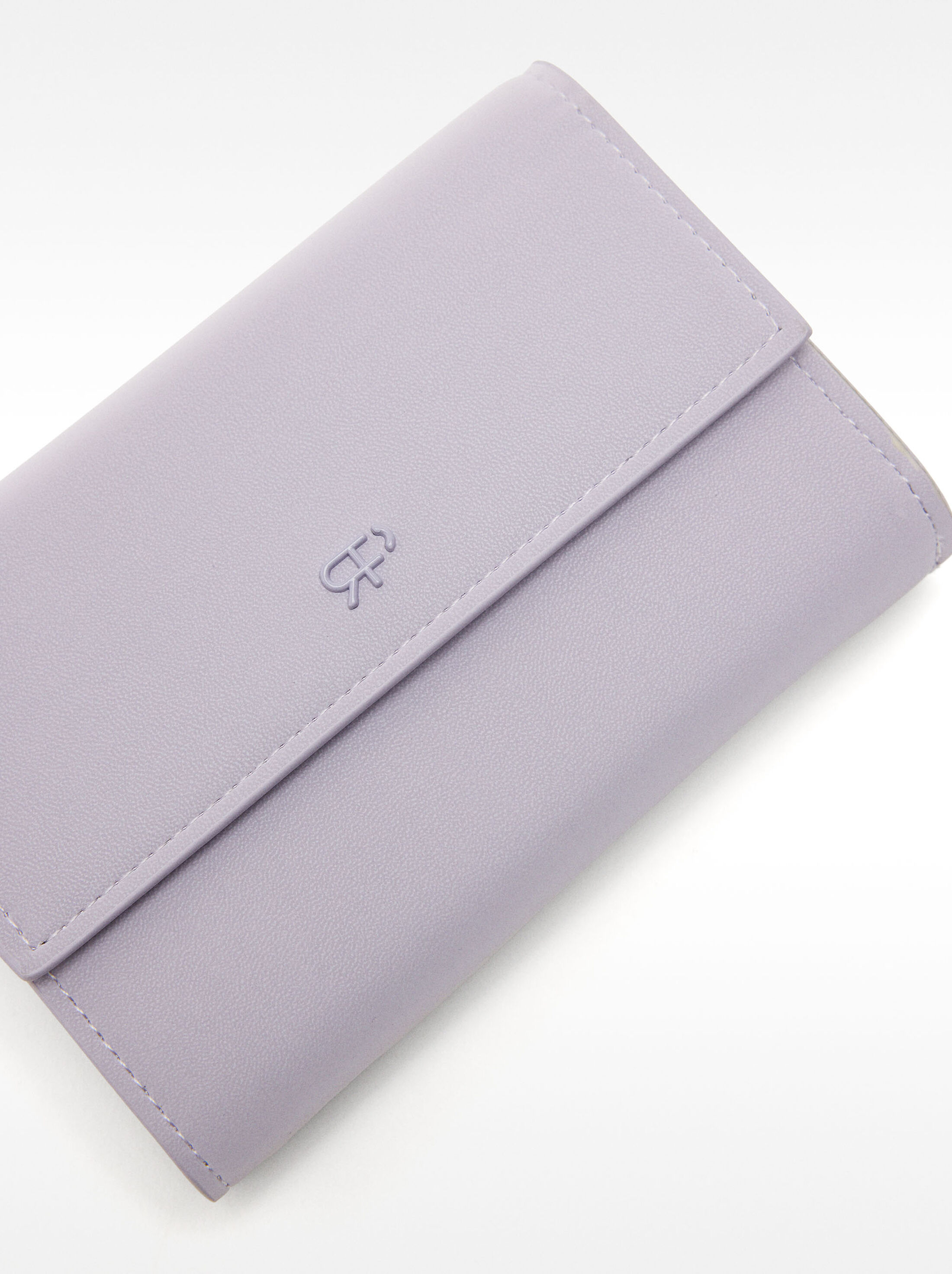 Soft texture flap wallet image number 3.0