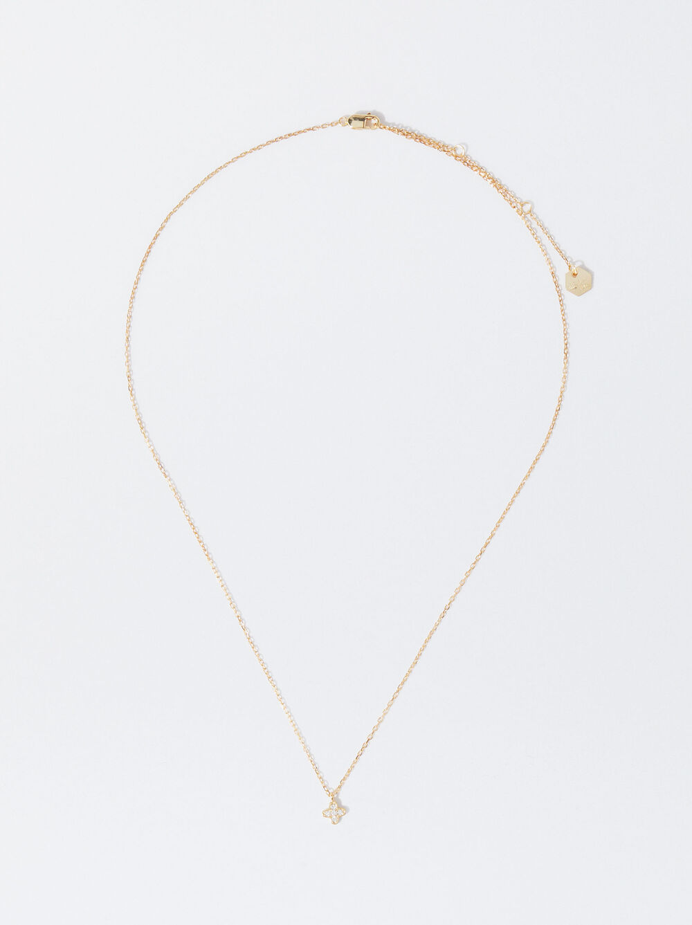 926 Silver Necklace With Zirconia