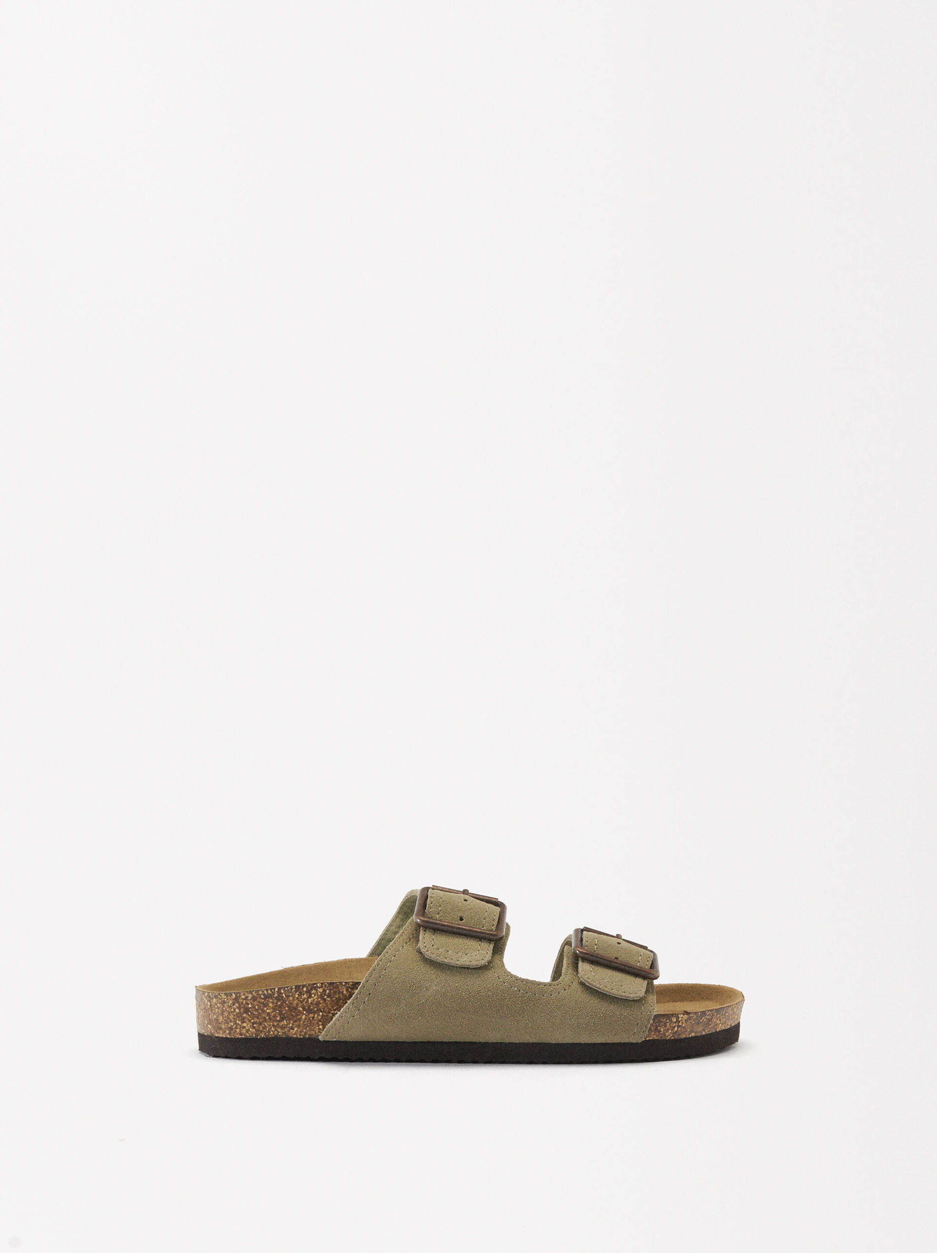 Sandals With Leather Buckles image number 2.0