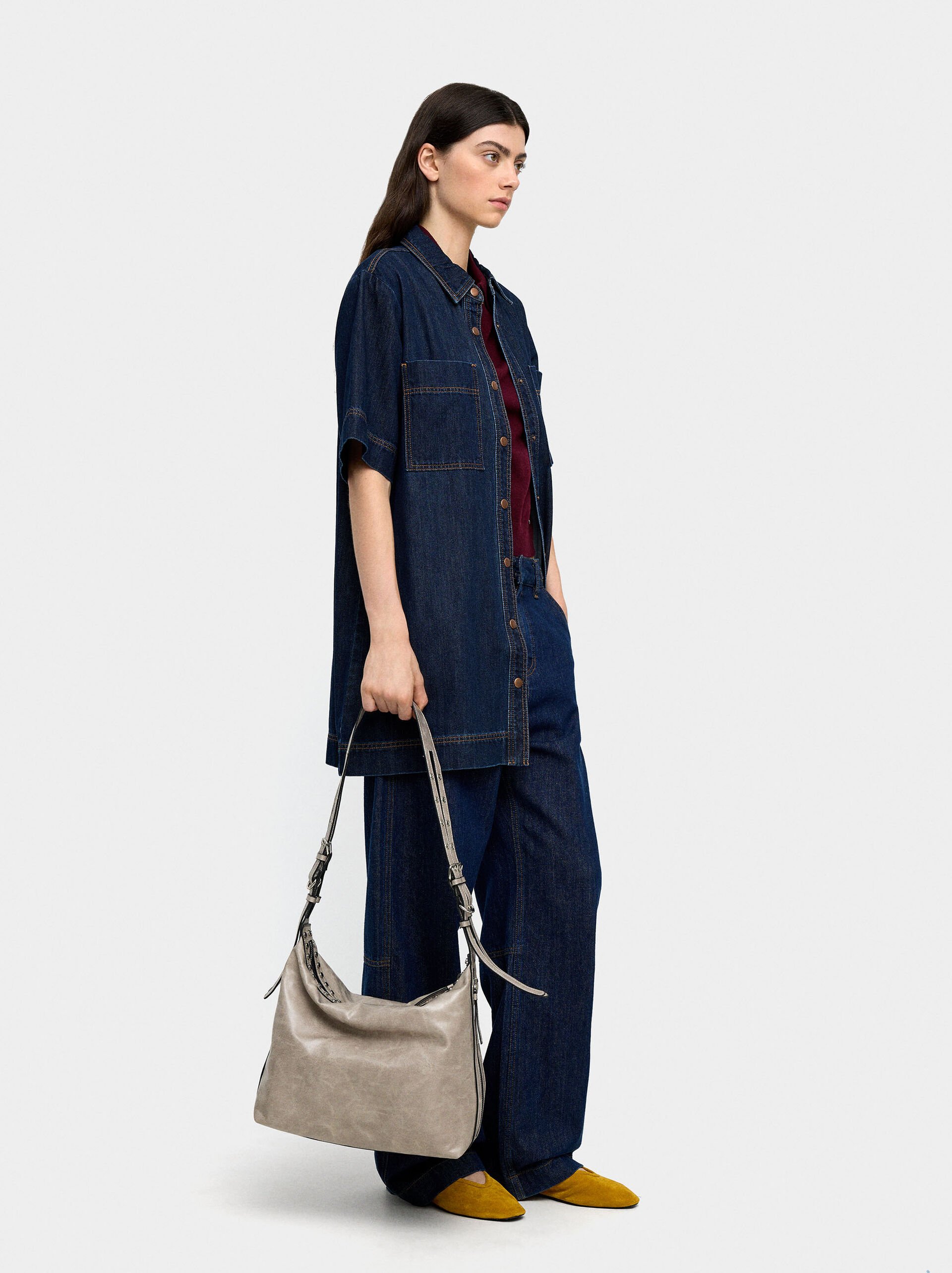 Kleid aus Denim, 100% Baumwolle image number 0.0