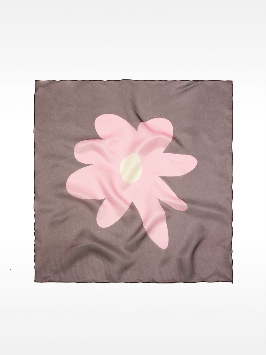 Daisy print multifunctional scarf