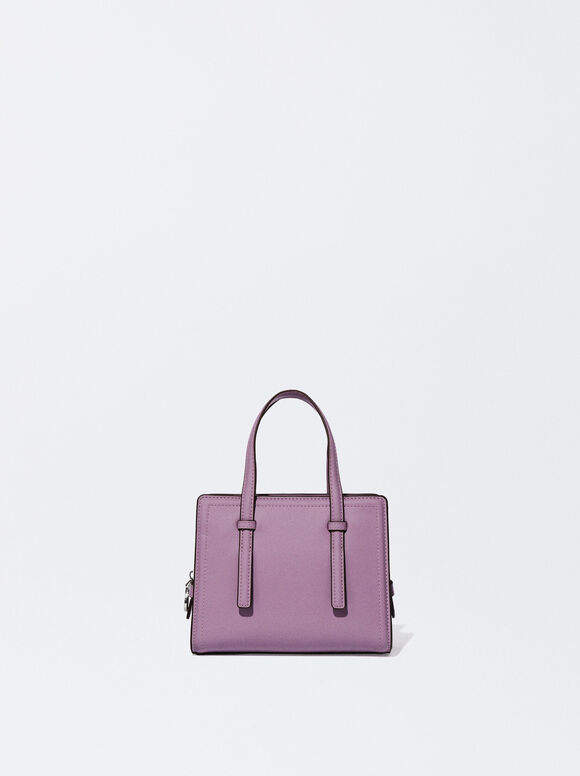 Mini Tote Bag, Violet, hi-res
