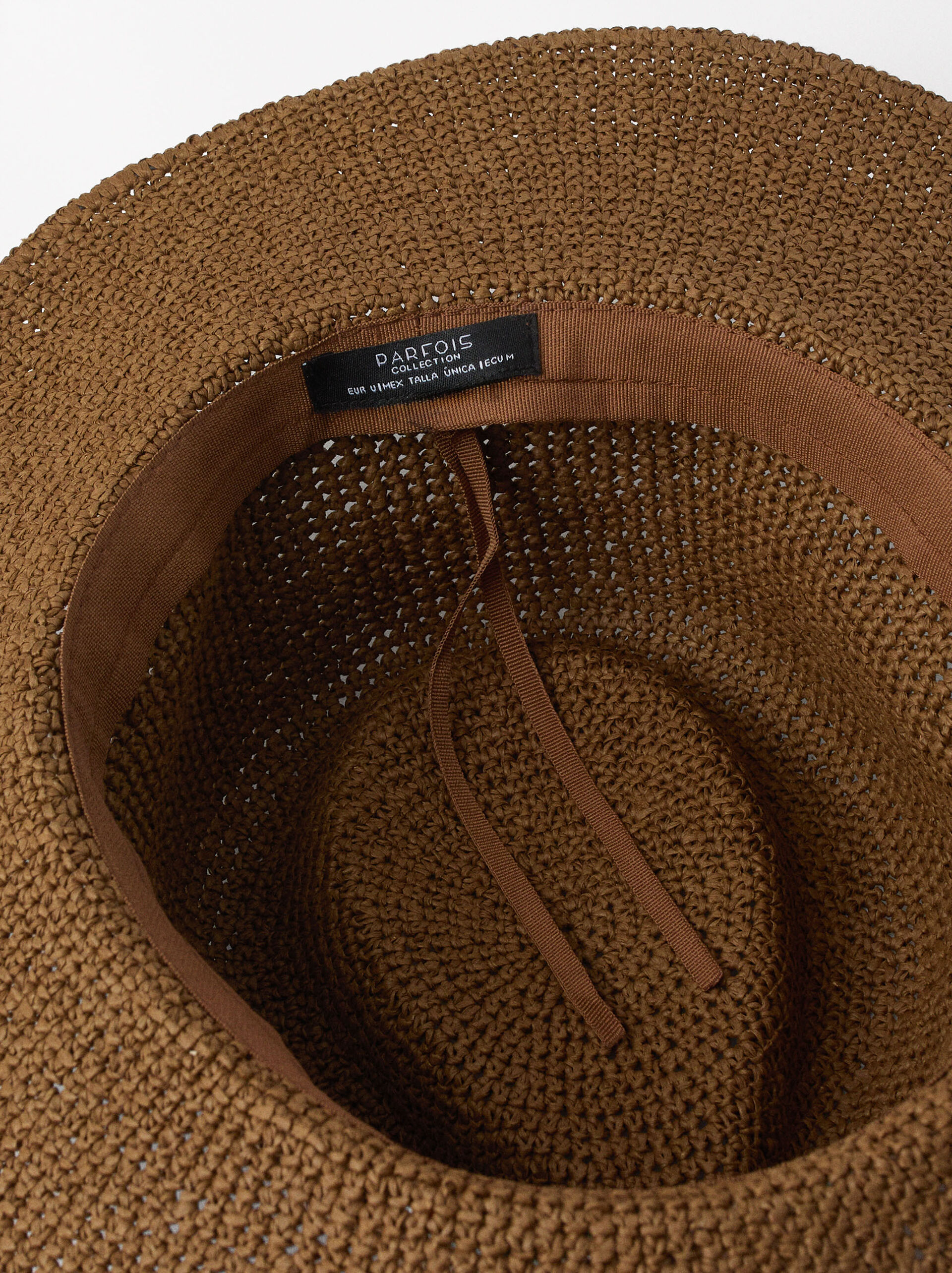 Straw-effect hat image number 3.0