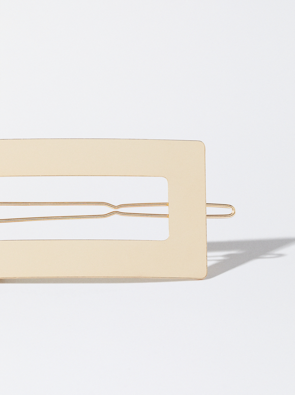 Gold Hairgrip, Golden, hi-res