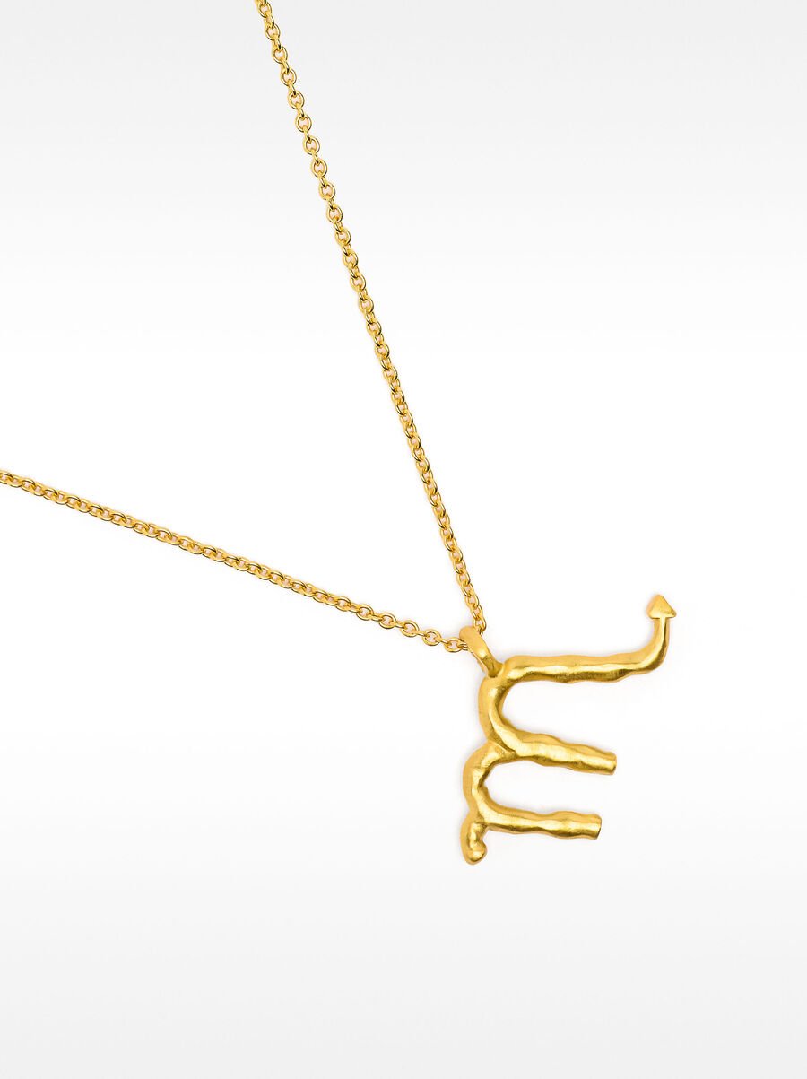 SCORPIO zodiac necklace 18k gold plated