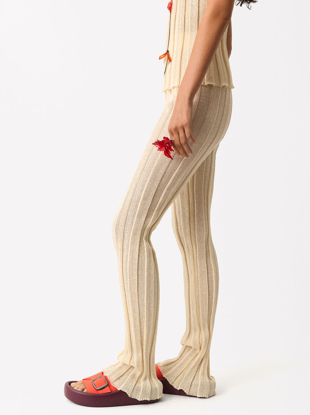 Online Exclusive - Ribbed Trousers