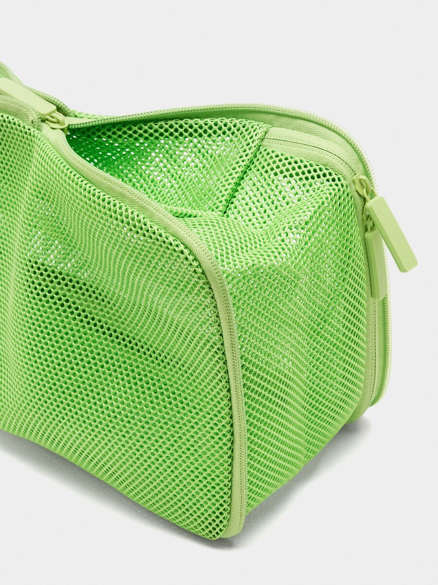 Mesh toiletry bag
