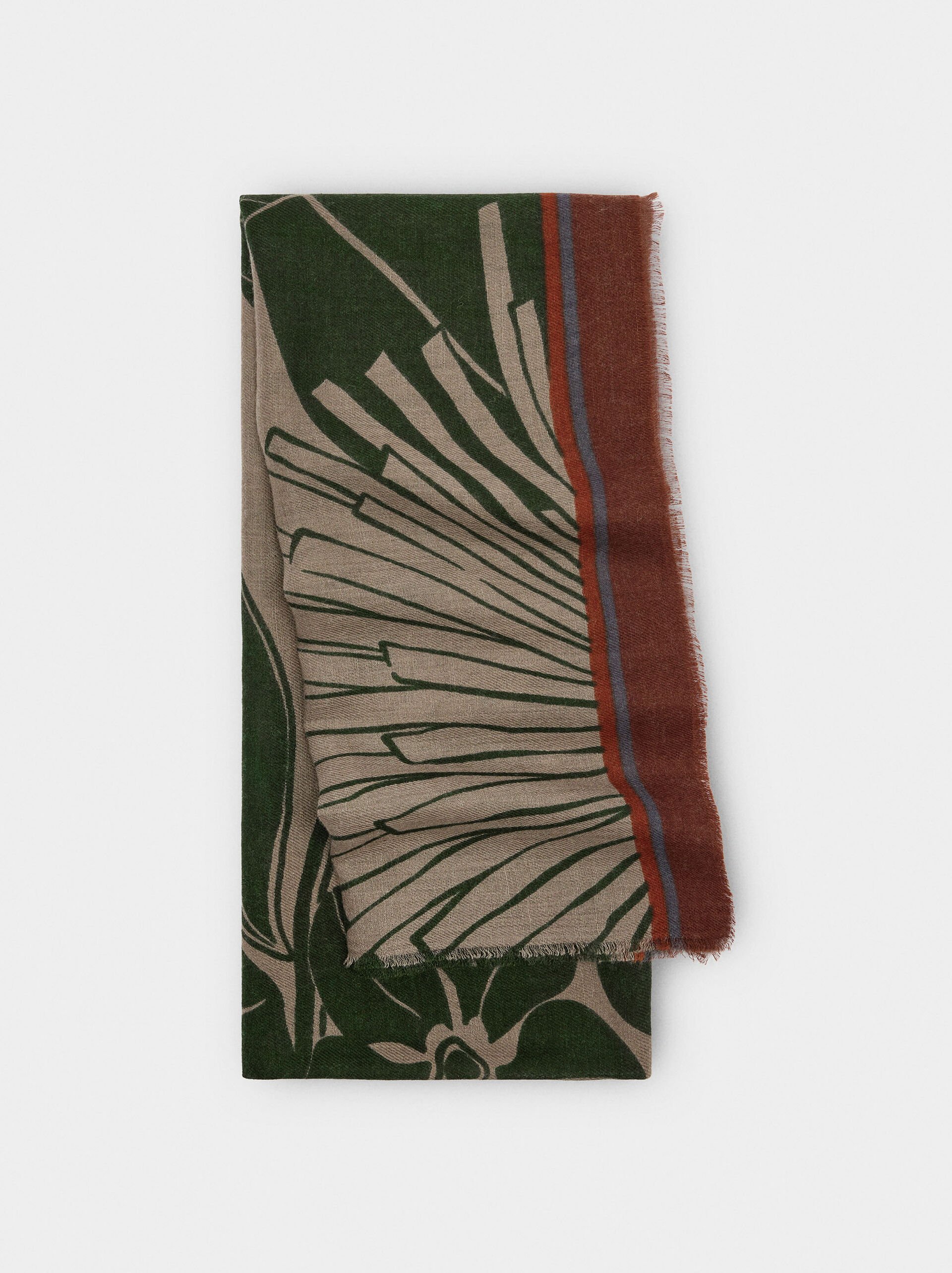 Foulard imprimé floral image number 0.0